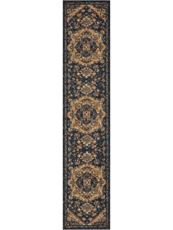 Oriental Indoor Rug, Runner 2'3" x 11'