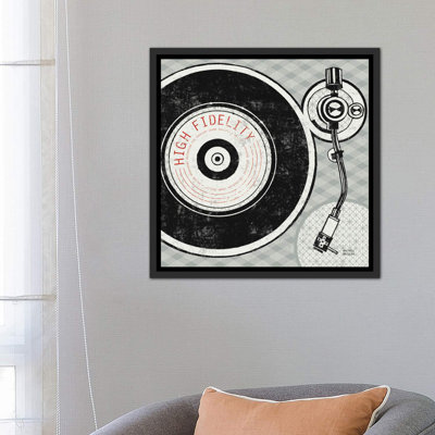 " Vintage Analog Record Player " by Michael Mullan