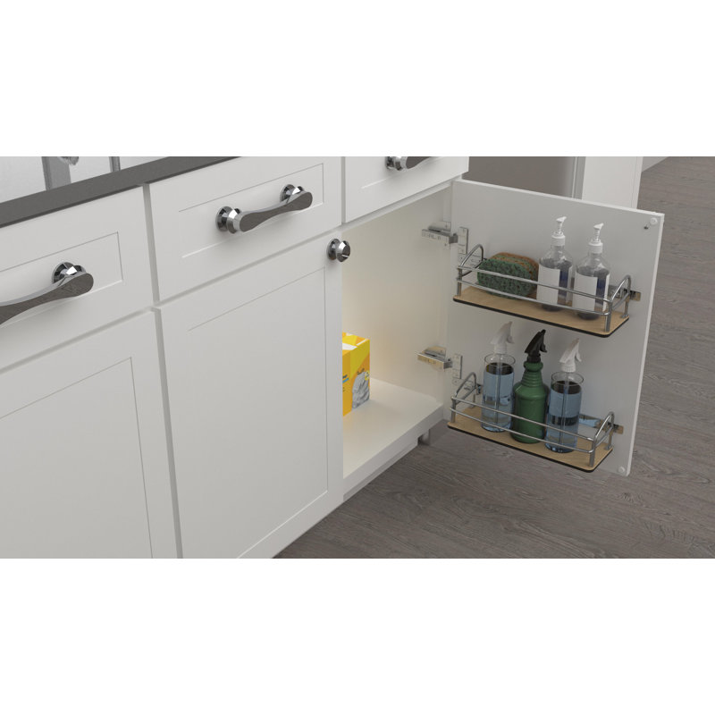 Porte-épices en acier Rev-A-Shelf, L 14 po