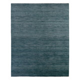 Jaipur Living Origin SAG13 Handknotted Solid Dark Blue Area Rug (10'x14')