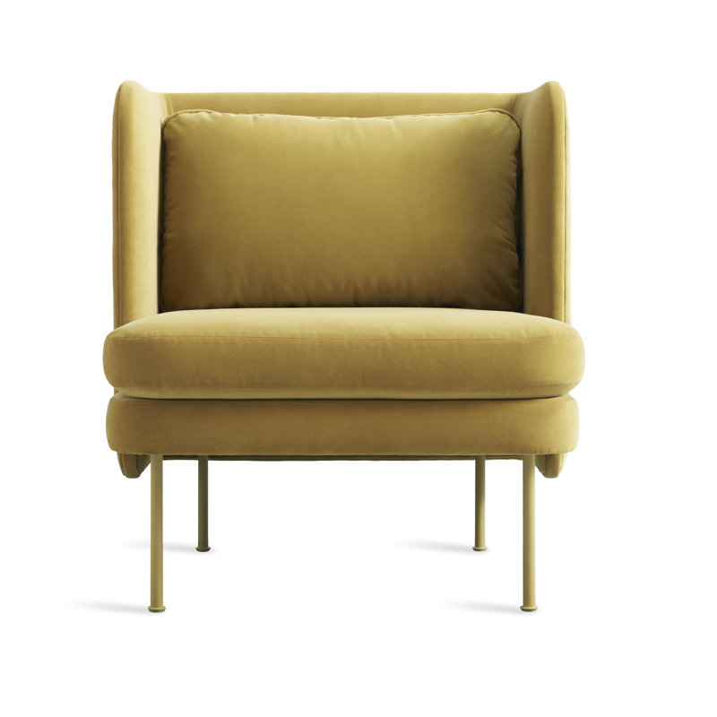 Bloke Club Chair, Gabro Gray Wool, Oblivion