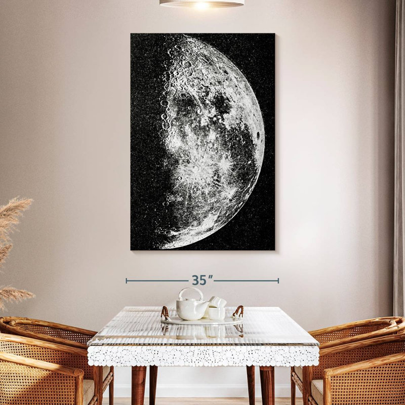 Oberle Half Moon, 51" H x 34" W