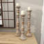 Colville 3 Piece Wood Tabletop Candlestick Set-1146826501