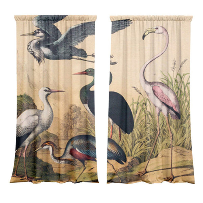 Blackout Curtain Panel Pair, 148 W x 400 D cm
