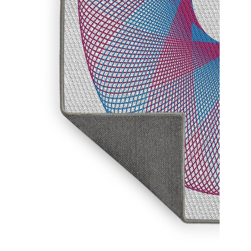 Tapis bleu, Rectangle 5 pi x 7 pi