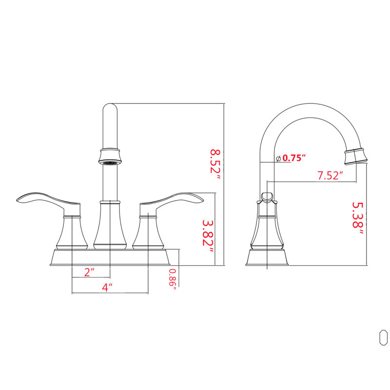 Bathroom Faucet 360° Swivel Spout with Pop Up Drain, Brushed Nickel