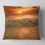 Coussin en mer seascape incroyable beauté de soleil reflection-29453915-29453918