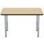 Table rectangulaire d'activité rectangulaire avec pieds réglables-49447499-99105924-99105923