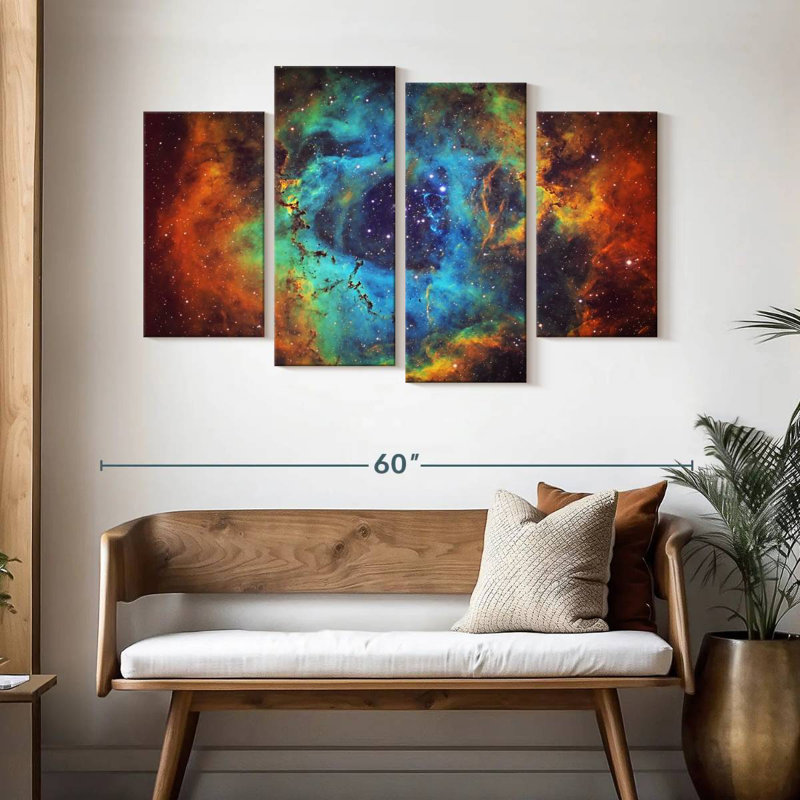 Oberle Celestial Nebula, 32" H x 52" W