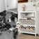 Shoe Cabinet With 2 Flip Drawers And Open Area (set Of 2)