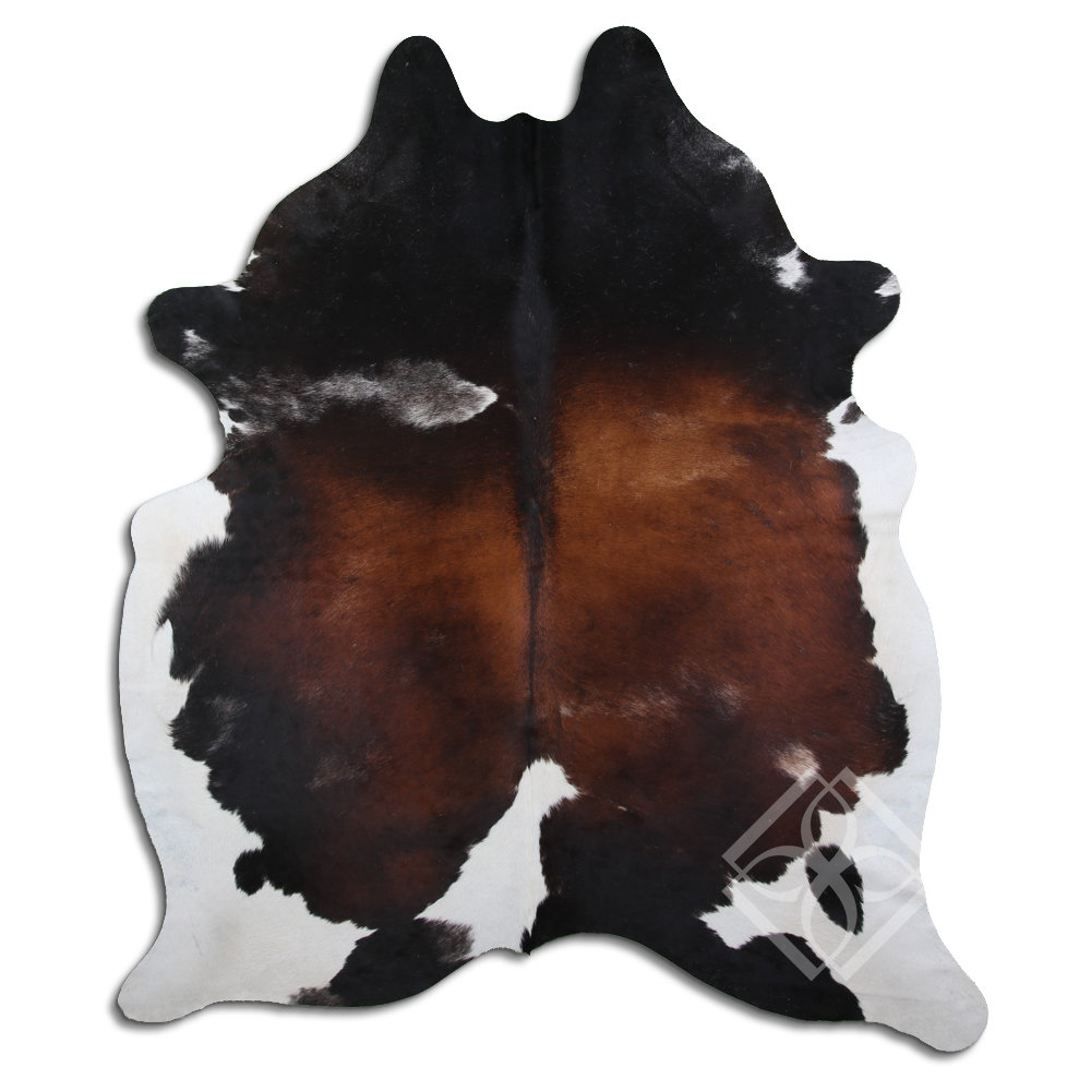 Loon Peak Natural Hair Handmade Cowhide Brown Area Rug - Wayfair Canada