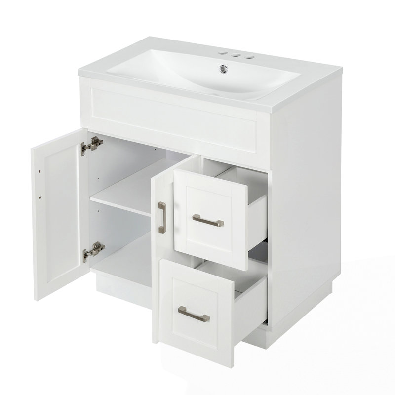 30-Inch Bathroom Vanity with 2 Doors