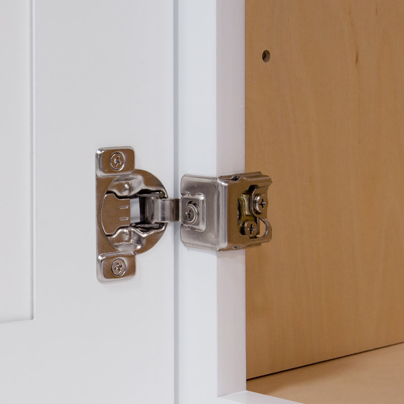 Garde-manger encastré à 2 portes et 5 tablettes Wall l 18 po x H 84 po x P 24 po Prêt à assembler (RTA)