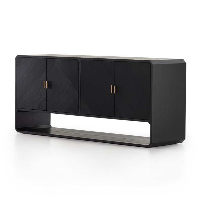Caspian 68.5'' W Sideboard, Black Ash
