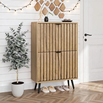 20 Pair Shoe Storage Cabinet