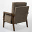 Fauteuil d'appoint à dossier haut de style moderne Mid-Century avec structure en bois massif et coussins moelleux pour le salon-2061125197