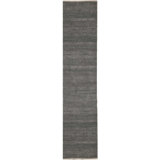 Hand-Knotted High-Quality Green Runner