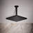 Honesty 8" Single-Function Wall or Ceiling-Mount Square Rainhead, Square Rain Showerhead 2.5 GPM-87128882