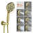 Wall Mounted Tub Shower System With Handheld Shower Single Handle Shower Faucet Set 12 Inch Brass Shower Trim Kit With Rough-In Valve-116833778