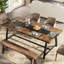 Metal Base Dining Table-684076639