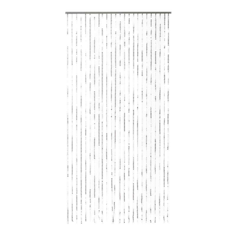 Sheer Curtain, Silver