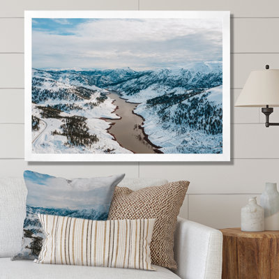Impression sur toile Icy Alaskan Wilderness II