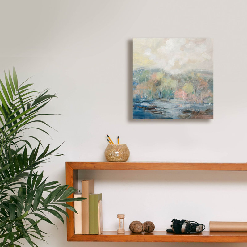 «Spring Tale» par Silvia Vassileva, art mural sur toile, H 12 po x l 12 po