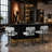  Prohibition Series 84" Cocktail Bar with Footrail By RAM Game Room