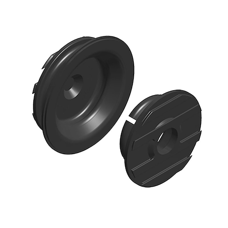 Sugatsune Very Low Profile Clip Set (Heavy Duty) - VL-03H, Black Finish