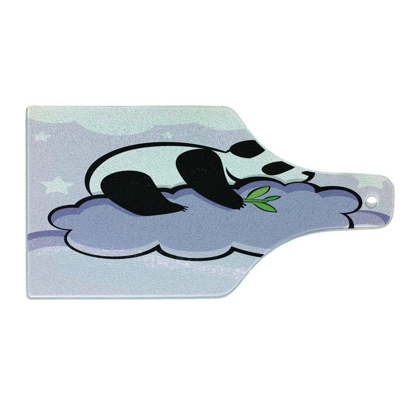 Planche à découper en verre trempé Ambesonne