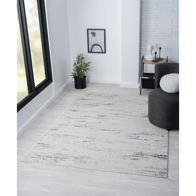 Froh Abstract Indoor Rug, Rectangle 7'9" x 10'