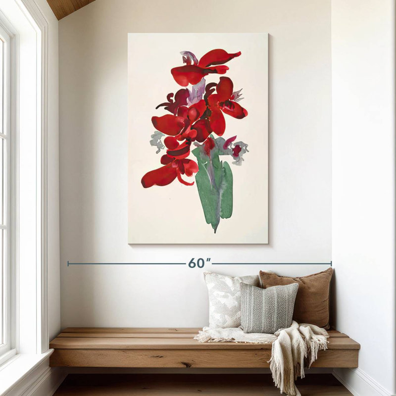 Harnek Red Canna 1915, H 48 po x l 32 po