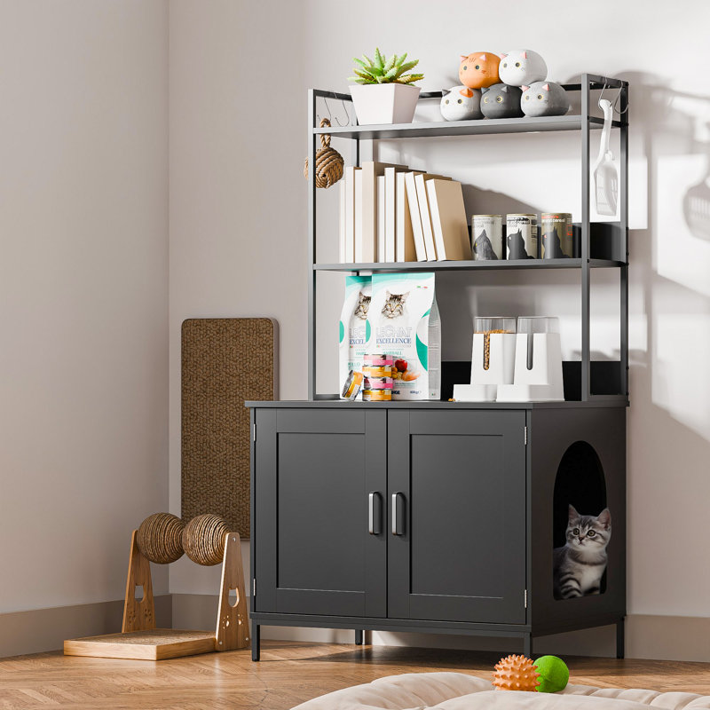 Top Entry Litter Box Litter Box Cabinet For Cats Cat Litter Box