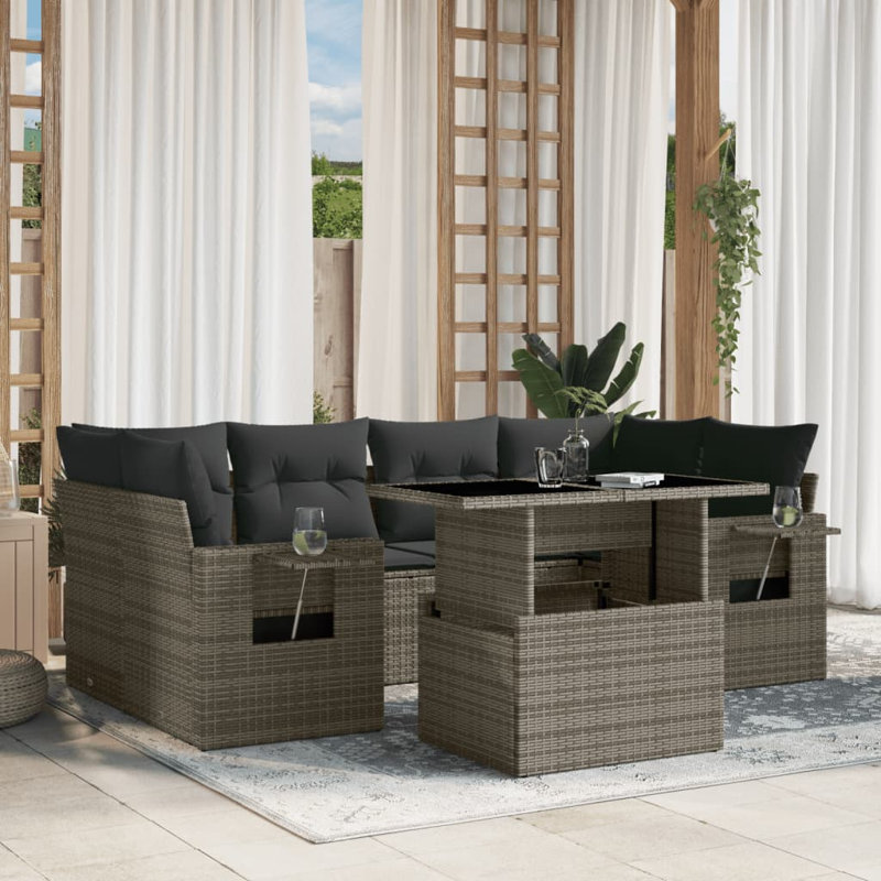 Ensemble de canapé de jardin Vidaxl
