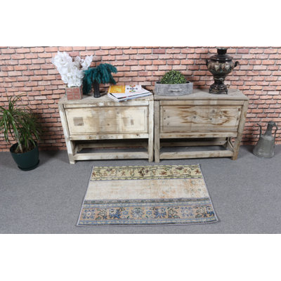 Bohemian Style Vintage Turkish Rug Ideal for Transforming the Look of Any Room in Your Home