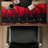 Red dark trees - 15.75"x31.50" Desk mat