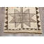 Tapis de couloir en laine 3,1 x 11,2 pi, motif rustique beige