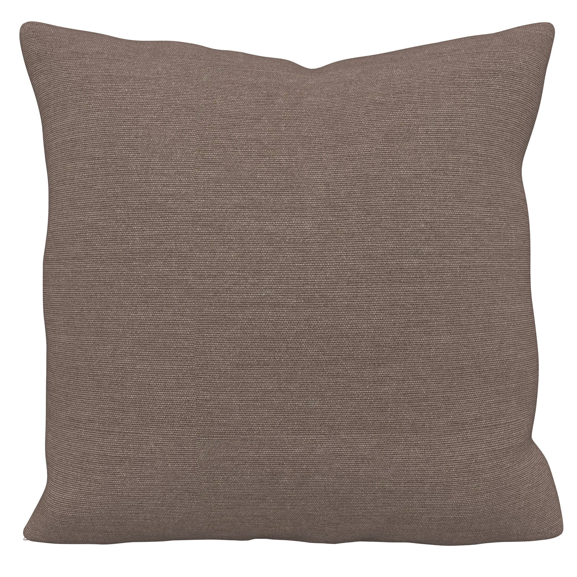 Gabi Indoor/Outdoor Throw Pillow, Brown, Square 16"