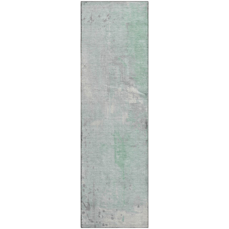 Premium Machine Washable Giacchetto AMF1840 Abstract Rug, Runner 2'3" x 7'6"