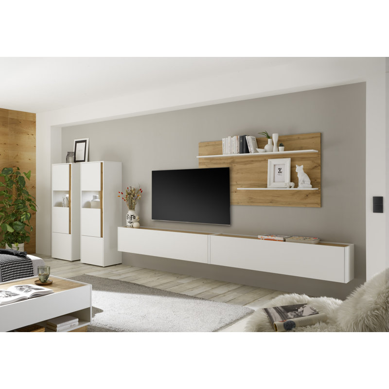 Alexix Unfinished Entertainment Centre for TVs up to 65", White