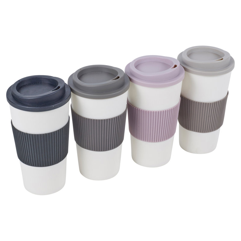 Clocher Melamine Travel Mug, Pink