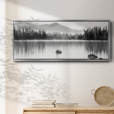 " Mountain Reflection " Painting Print