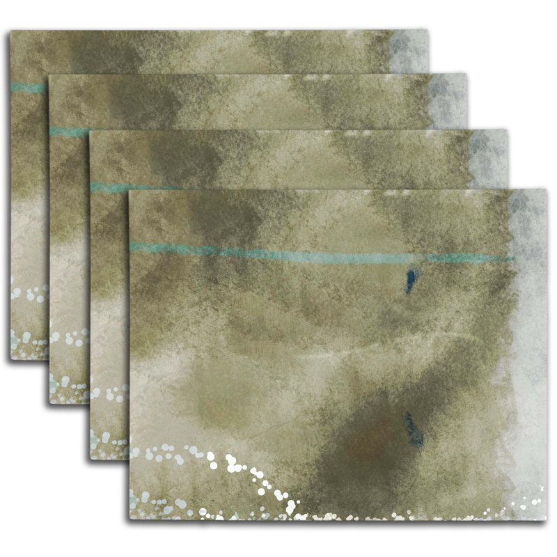 Napperon abstrait en polyester