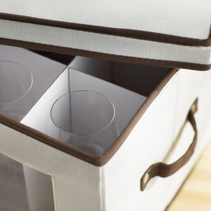 Wayfair Basics® Storage Chest Stemware