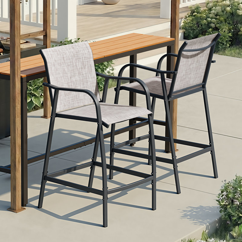 Tabouret de bar 28,74 po Ontario, Gris