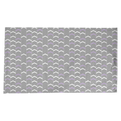 Stephenie Lined Chevrons Tablecloth