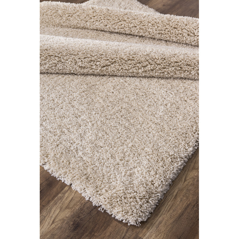 Tapis ivoire à poils longs Grasser, Rectangle 3 pi 3 po x 4 pi 7 po