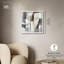 Décoration murale bureau Shadows in Motion I Shadowbox Print par Art Remedy, cadre blanc, 25 x 25-758792442-758792441