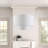 4-Light matte white adjustable iron pendant lamp