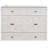 Full Size Bed, Brushed White. Increase Space With Large Drawers & Outlets. 450Lbs Robust Weight Bearing. Classy Striped Front. Organized Storage Space. Effortless Charging Option. Mattress Not-1149453396-1149453397